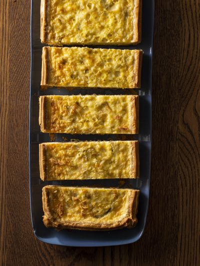 Leek and Gruyere tart: Savory, creamy, and utterly delicious